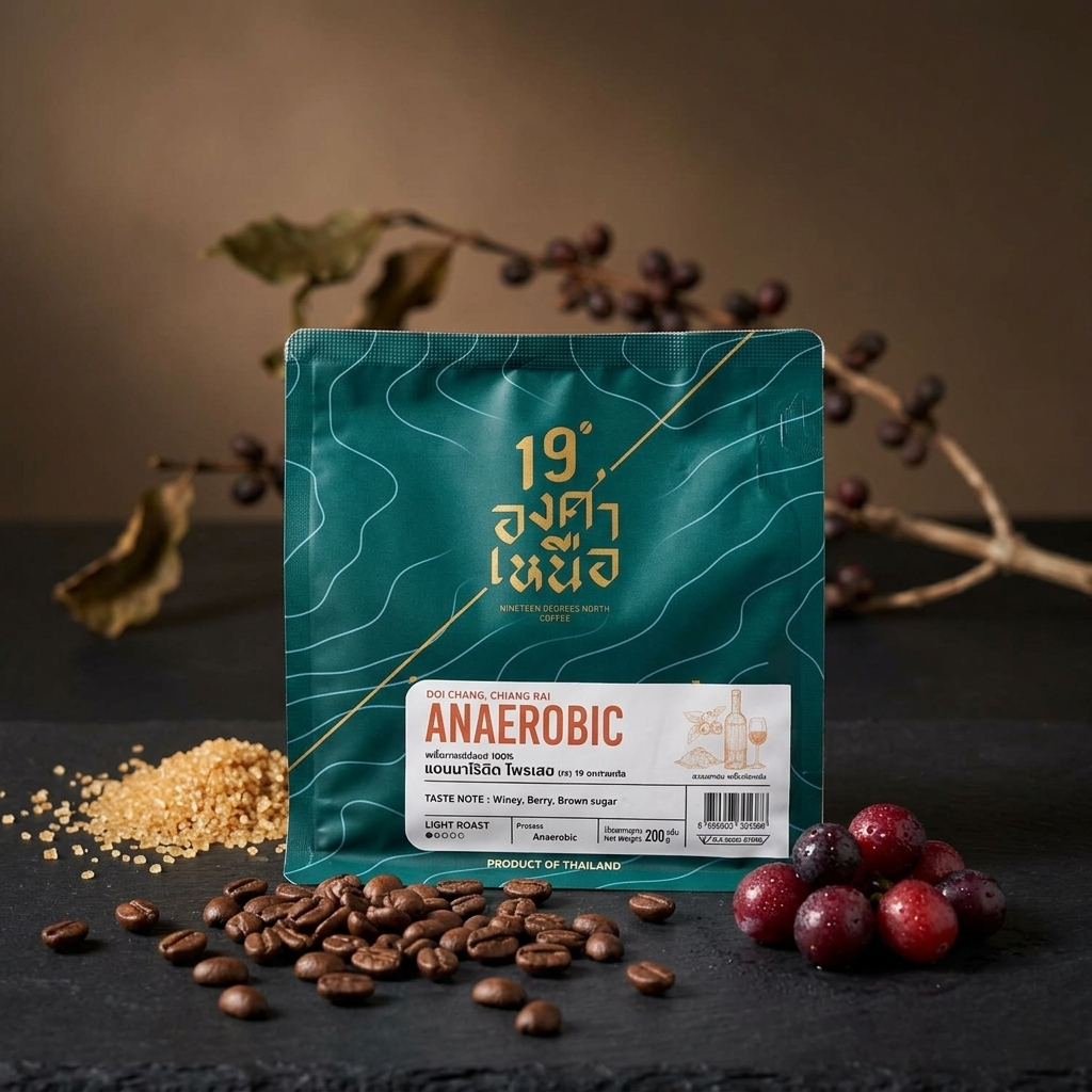 Anaerobic Process - Arabica Coffee Beans Roasted 200g