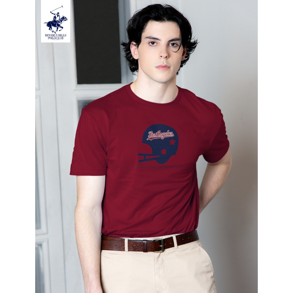 BEVERLY HILLS POLO CLUB  เสื้อยืดคอกลมแขนสั้น รุ่น BNSR535