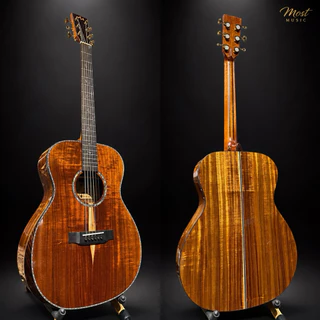 กีต้าร์โปร่ง Most M-ak all solid koa ไม้koaแท้ทั้งตัว โมส มิวสิค
