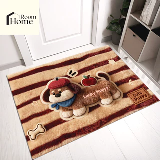 พรม3Dห้องครัว ลายการ์ตูน สัตว์น่ารัก (ไร้ขอบ) ขนาด 40X60 cm