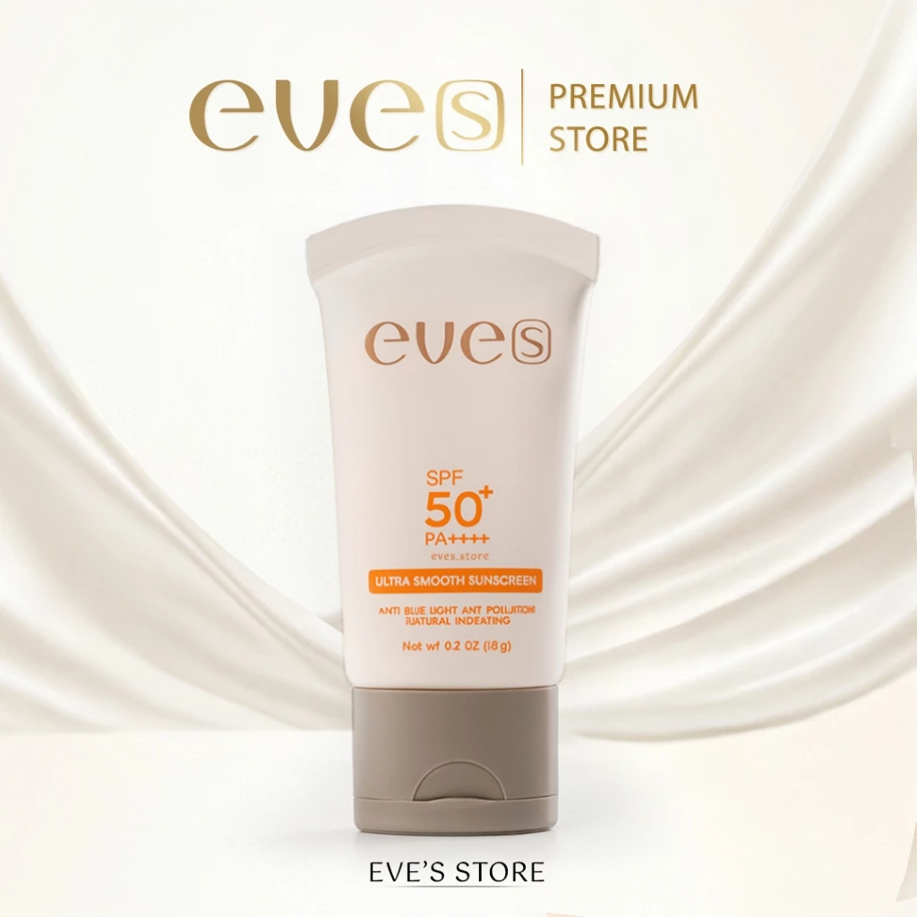 EVES ครีม กันแดด อีฟส์ หน้าเนียน ปกปิด คุมมัน กันแดด กันเหงื่อ ปกป้องผิว แสง UVA/UVB กันแดดผิวหน้า ทาหน้า คนท้องใช้ได้