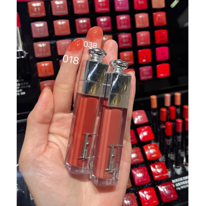 【 พร้และถุงแบรนด์ 】DIOR Addict Lip Glow 3.2g #012#001#004#025 ลิปดิออร์ บำรุงริมฝีปากมอบความชุ่มชื่น ราคา ถูกที่สุด ดีลบีเคเค แกลเลอรีภาพที่ 7
