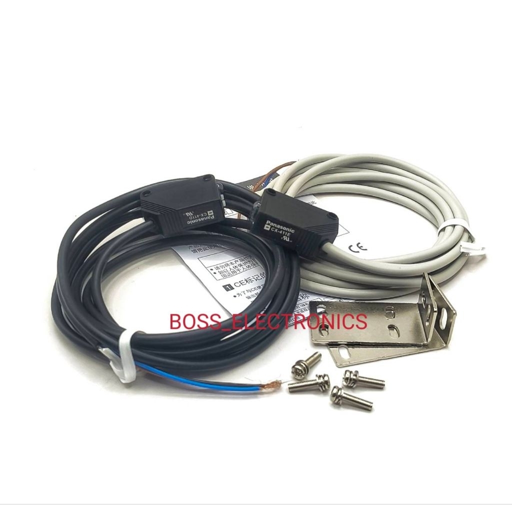 1ชุด (2ตัว) CX-411 CX411 (CX-411D+CX-411E) Photoelectrics Sensor  NPN Light-ON/Dark -ONโฟโต้เซ็นเซอร