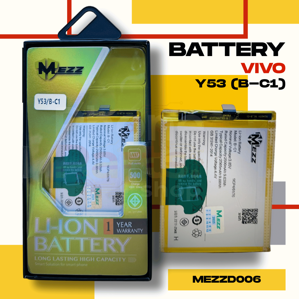 แบตเตอรี่ Battery VIVO Y53 (B-C1)
