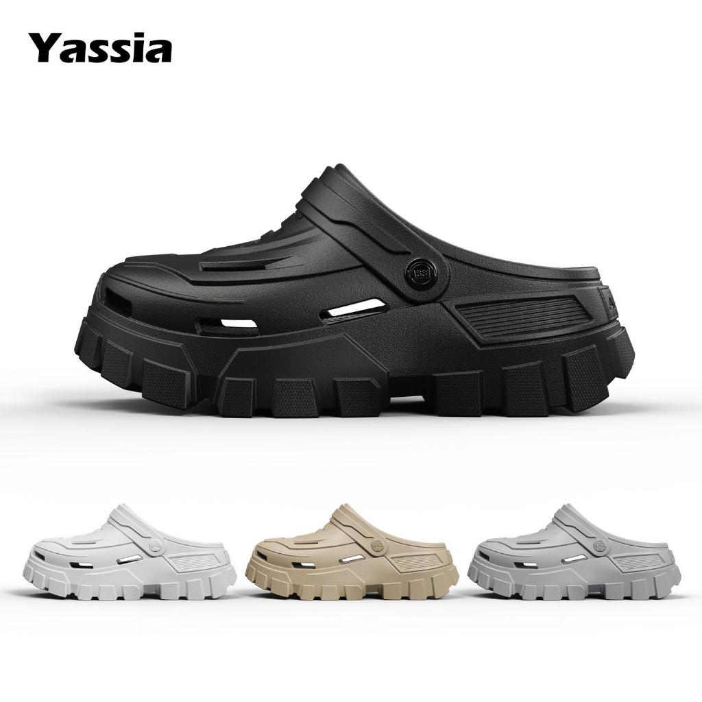 รองเท้าแตะผู้ชาย พื้นสูง กันลื่น พื้นหนา YASSIA Starship