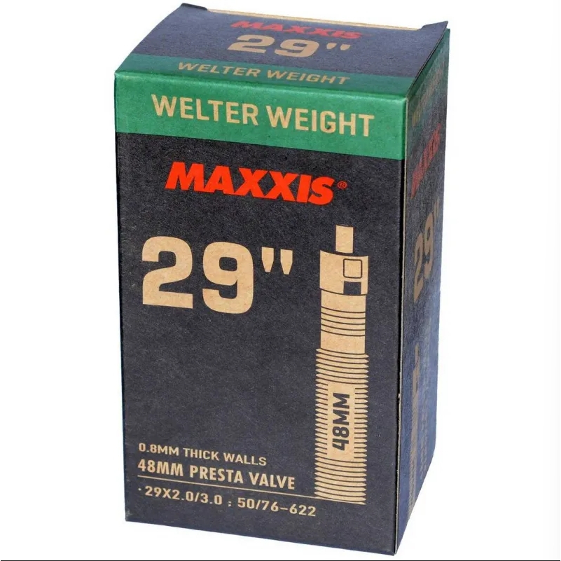 ยางใน OVERSIZE Maxxis Welter Weight inner tube 27.5, 29x2.0/3.0 removable Presta valve (50/76-622) 0.8 LFVSEP48mm