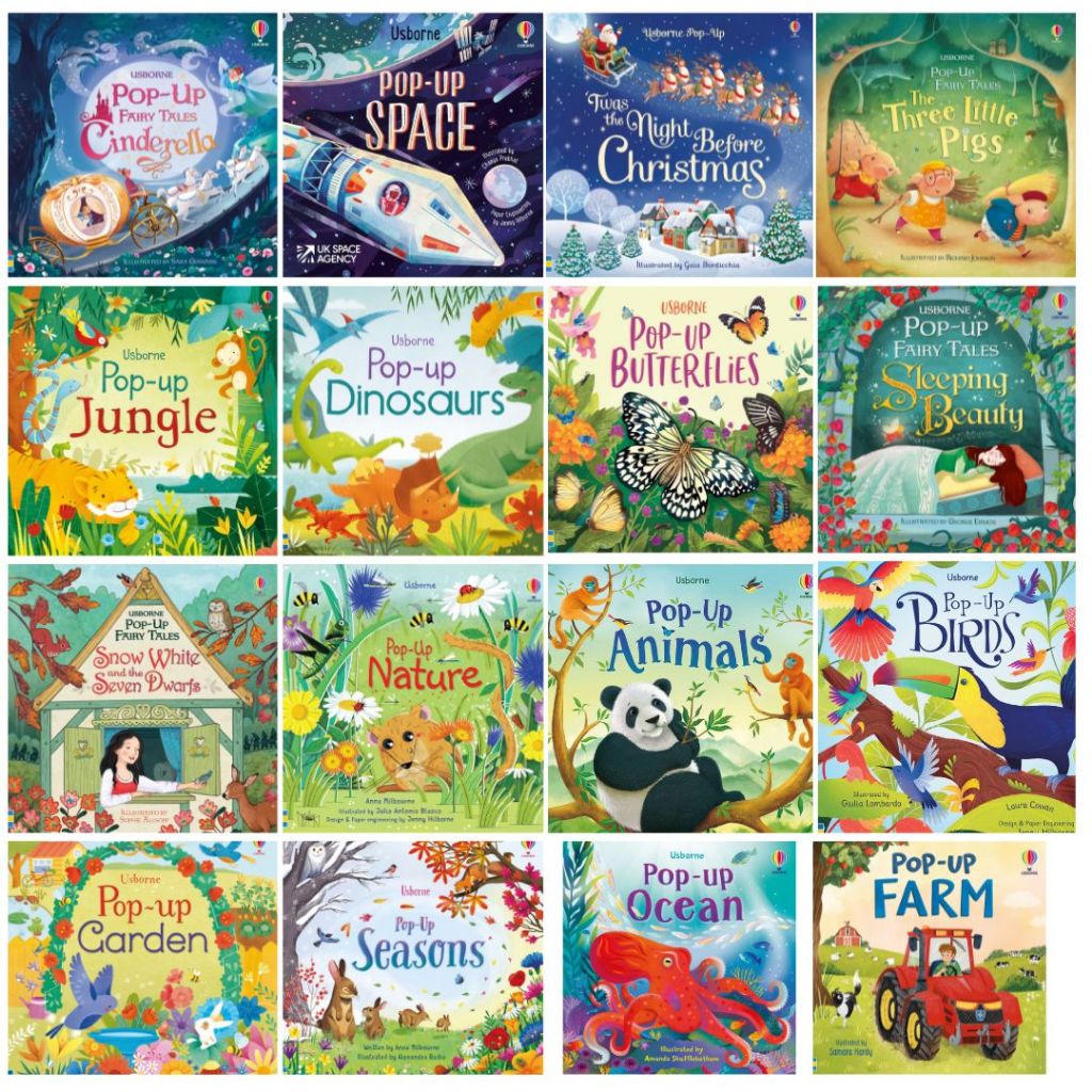 หนังสือ Usborne Pop- Up Book Series ราคา ถูกที่สุด ดีลบีเคเค รูปภาพหลัก