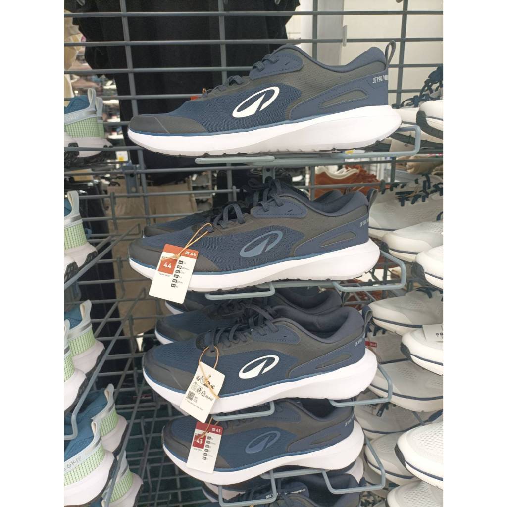รองเท้าวิ่งผู้ชาย รองเท้าวิ่ง KIPRUN Men's Jogflow 190.1 Running Shoes Asphalt Blue/White