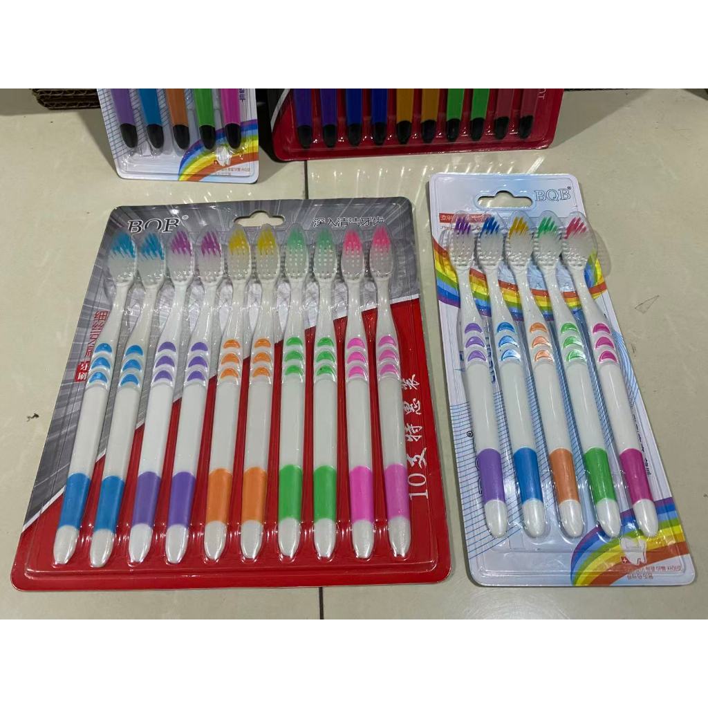 พร้อมส่ง🛒❗เชตแปรงสีฟันสุดคุ้ม ตัวแปรงน้ำหนักเบา มีให้เลึอก 2 เชต 2 แบบ ราคาไม่แพง สินค้าจริง