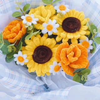 (RAK Domai) รักดอกไม้ ลวดกำมะหยี่ 100เส้น ⁠ลวดกำมะหยี่สีฟ้า⁠ ขนฟู ด้ายกำมะหยี่บิด พวงมาลัยวันแม่⁠ ⁠ของขวัญวันแม่⁠