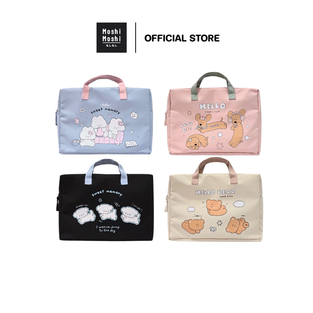 Moshi Moshi กระเป๋าโน๊ตบุ๊ค กระเป๋าคอมพิวเตอร์ ลายน่ารัก รุ่น 7100079311-79314