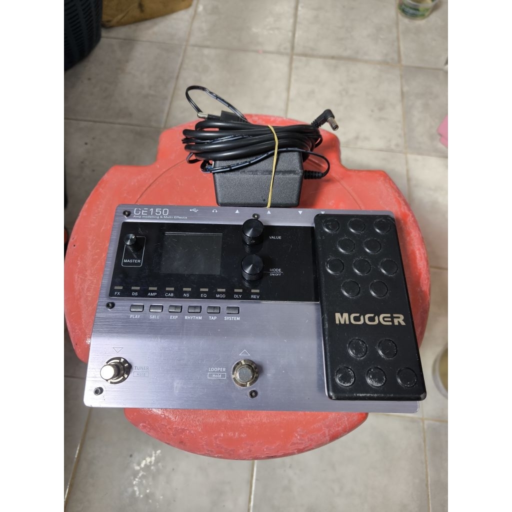มัลติเอฟเฟค Mooer รุ่นGE-150พร้อมอแดปเตอร์