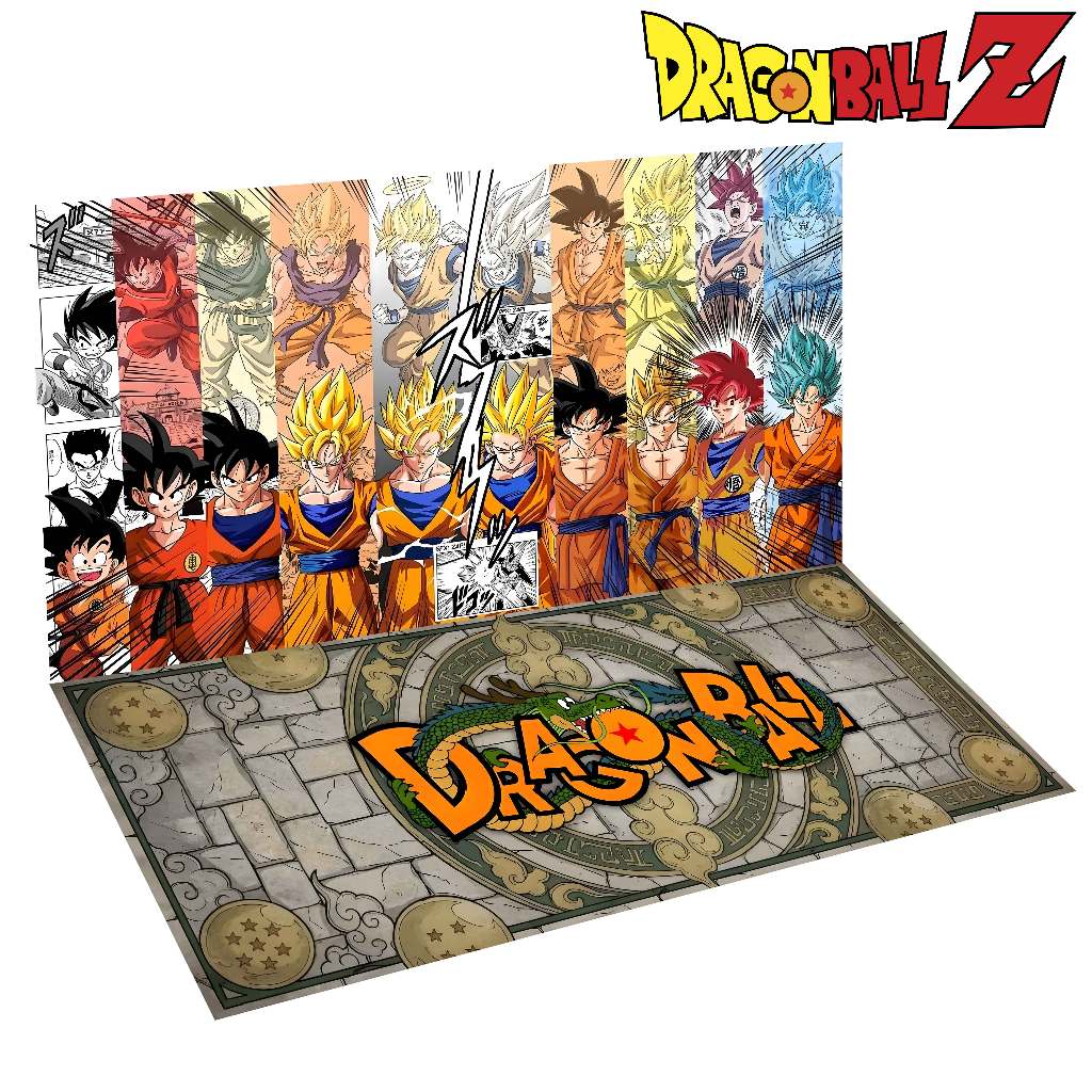 ฉากโมเดล แบบชุด 2 ชิ้น (Dragon Ball Z มี7แบบให้เลือก) (สามารถสั่งทำตามขนาดตู้โมเดลได้)