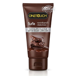 onetouch gel 75ml เจลหล่อลื่น วันทัช สูตรน้ำ กลิ่นสตรอเบอรี่ กลิ่นธรรมชาติ กลิ่นช๊อคโกแลต 75 มล