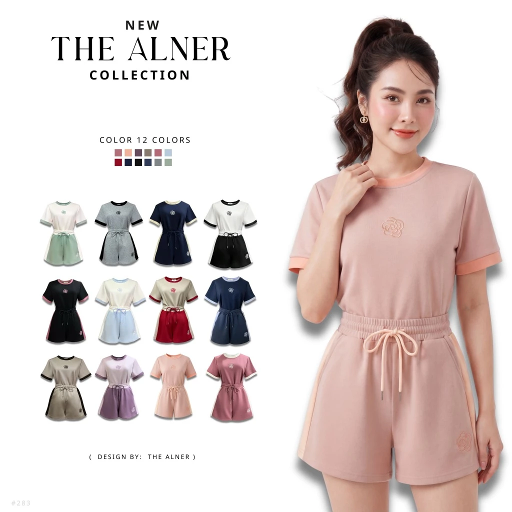 Cami Shorts set ชุดเซตวอร์มคามิเลีย กางเกงขาสั้น AN283 The Alner (ดิอัลเนอร์)