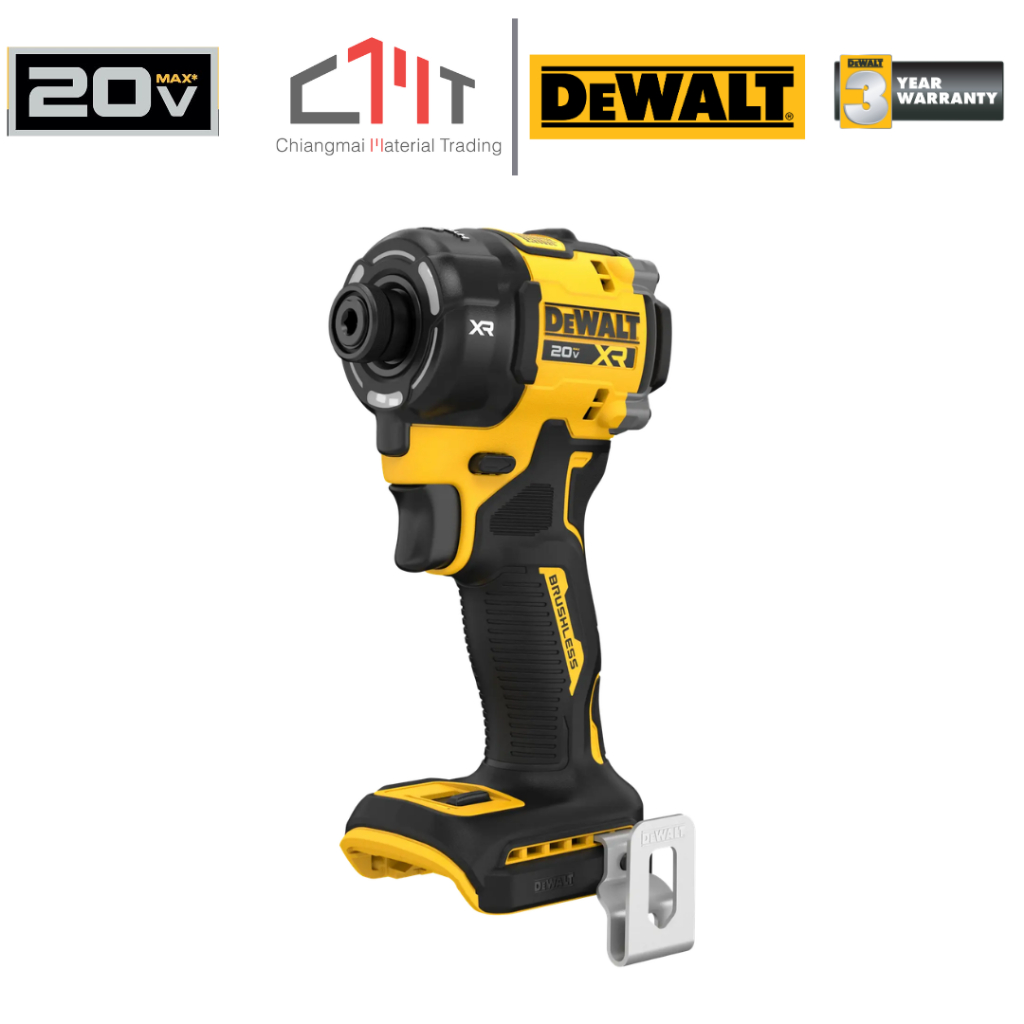 DEWALT ไขควงกระแทกไร้สาย ระบบไฮโดรลิก XR 20V Max No.DCF870N-B1 (เฉพาะตัวเครื่อง)