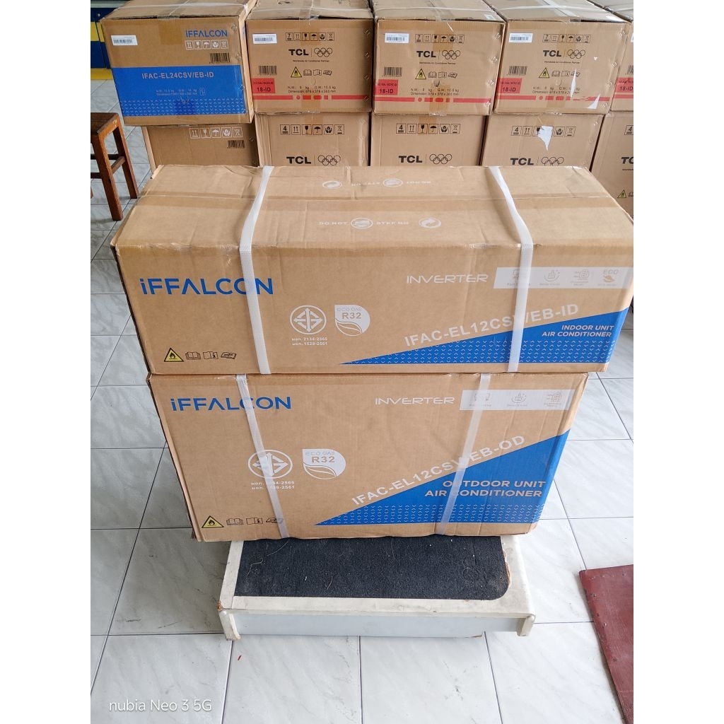 แอร์ Iffacon 12000btu by tcl ประหยัดไฟเบอร์ 5 รับประกันคอมเพรสเซอร์ 5 ปีตัวเครื่อง 1 ปี แอร์ใหม่ปี 2