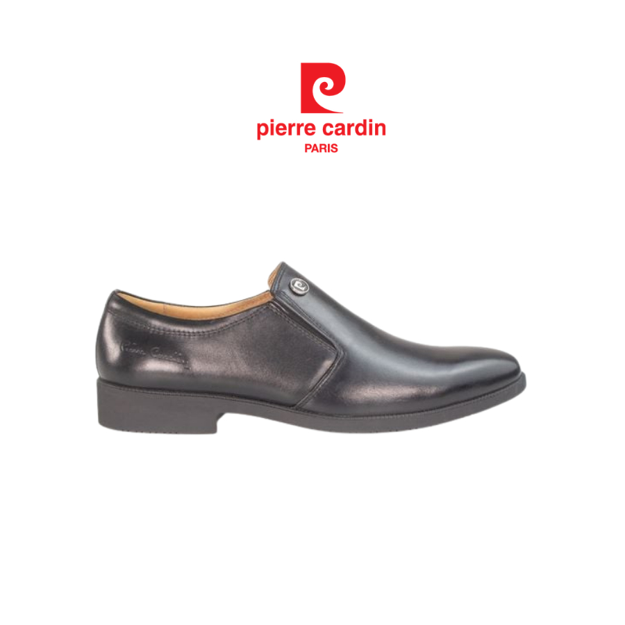 รองเท้าหนังผู้ชาย Pierre Cardin ฝรั่งเศส แบบ Loafer หนังวัวแท้ Nappa พื้นยางกันลื่น รุ่น 767