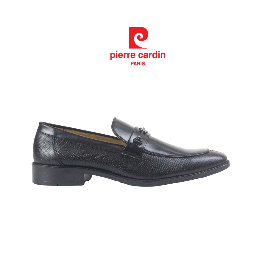 รองเท้าหนังผู้ชาย Pierre Cardin รุ่น Loafer มีตัวล็อคแฟชั่น หนังวัวแท้พรีเมียม 793