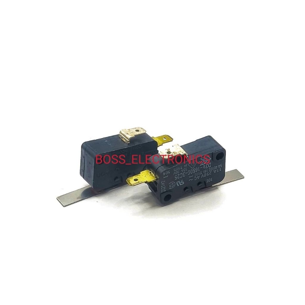 ราคาต่อ 1ตัว 👉👉 D3V-16506-3C25 D3V D3V165063C25 Omron ลิมิตสวิตช์  ขา NO 11A 250VAC  ไมโครสวิตช์