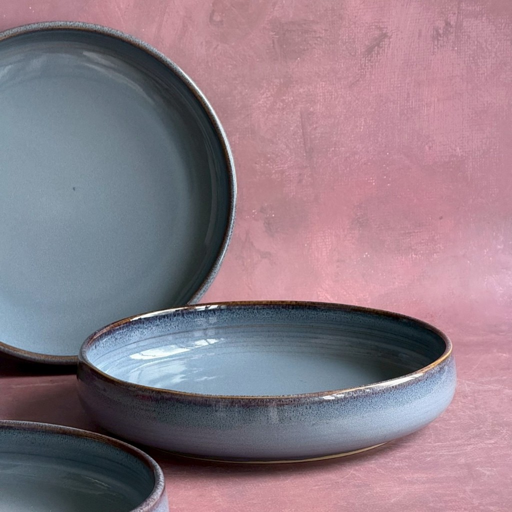 ชามพาสต้า ชามสลัด ขนาด 9 นิ้ว ชามเซรามิค Pasta Bowl Salad Bowl Ceramic - AT1CERAMIC