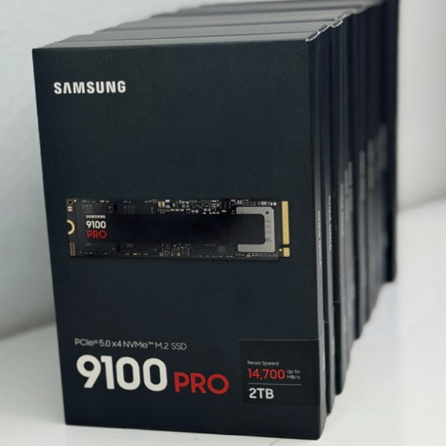 [ของใหม่] M.2 Gen 5 2tb 2 tb 9100 pro samung ประกัน 5 ปี sis วิ่ง 14700/13400