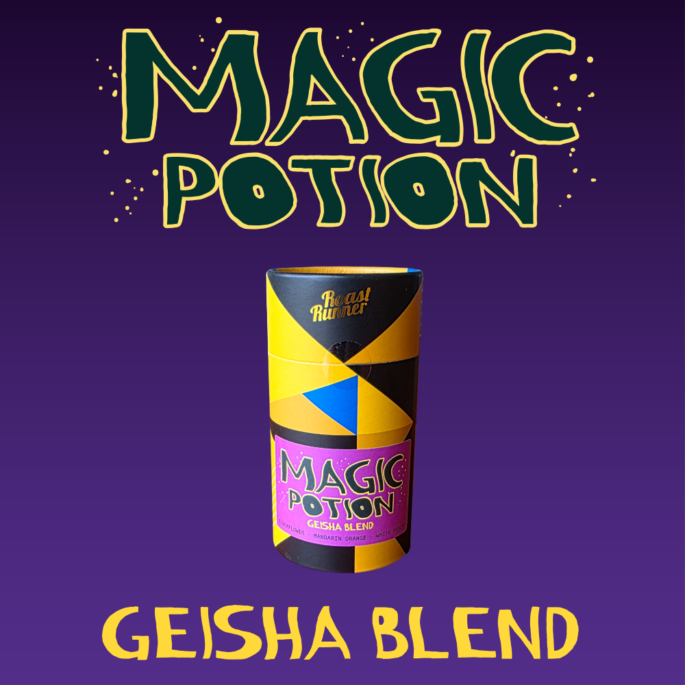 [ ใหม่ ]  Magic Potion Geisha Blend Coffee Beans  (Light Roast)