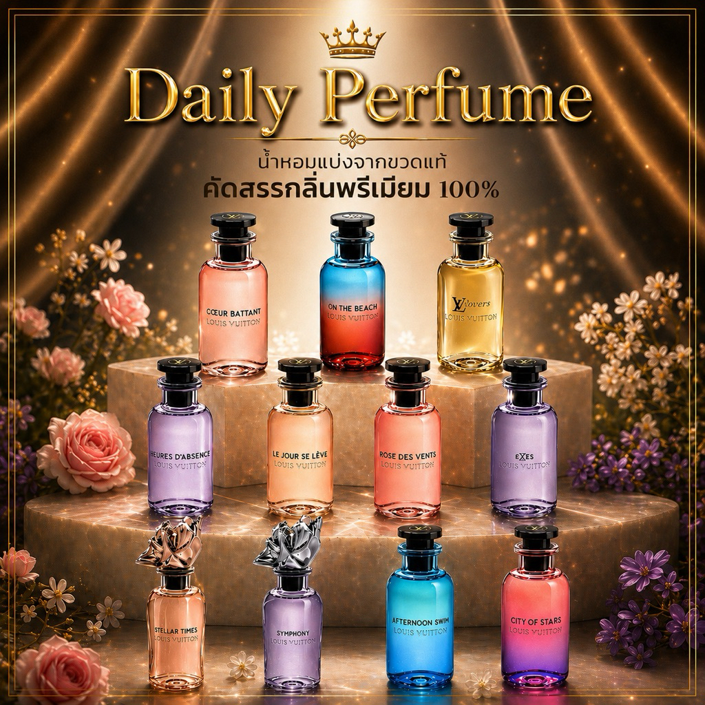 ✨น้ำหอมแท้ 100% แบ่งขาย Louis Vuitton ✨ รวมกลิ่นฮิต ใช้ได้ทุกเพศ ทุกวัย💖