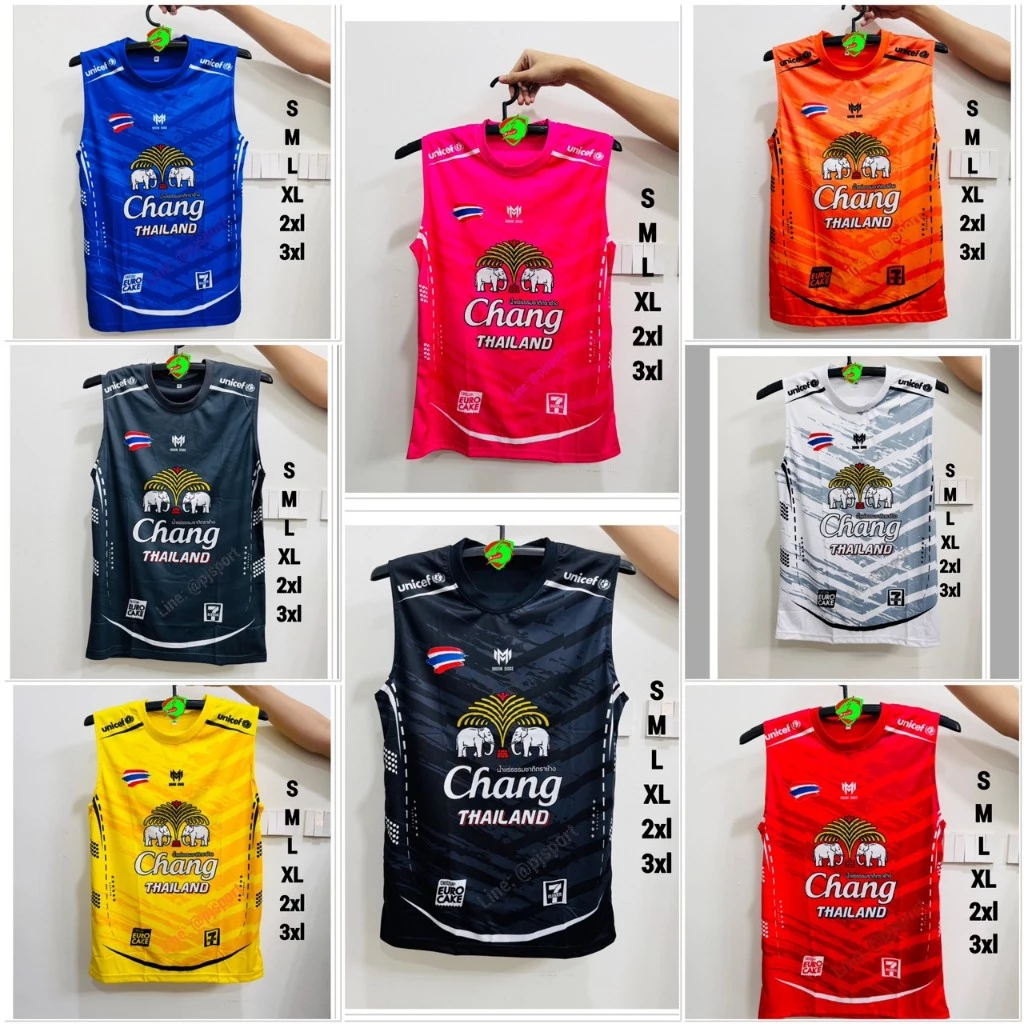 เสื้อกีฬา เสื้อแขนกุด Moon Doge EX2 ช้าง THAILAND สวยตรงปก ผ้านุ่มใส่สบาย