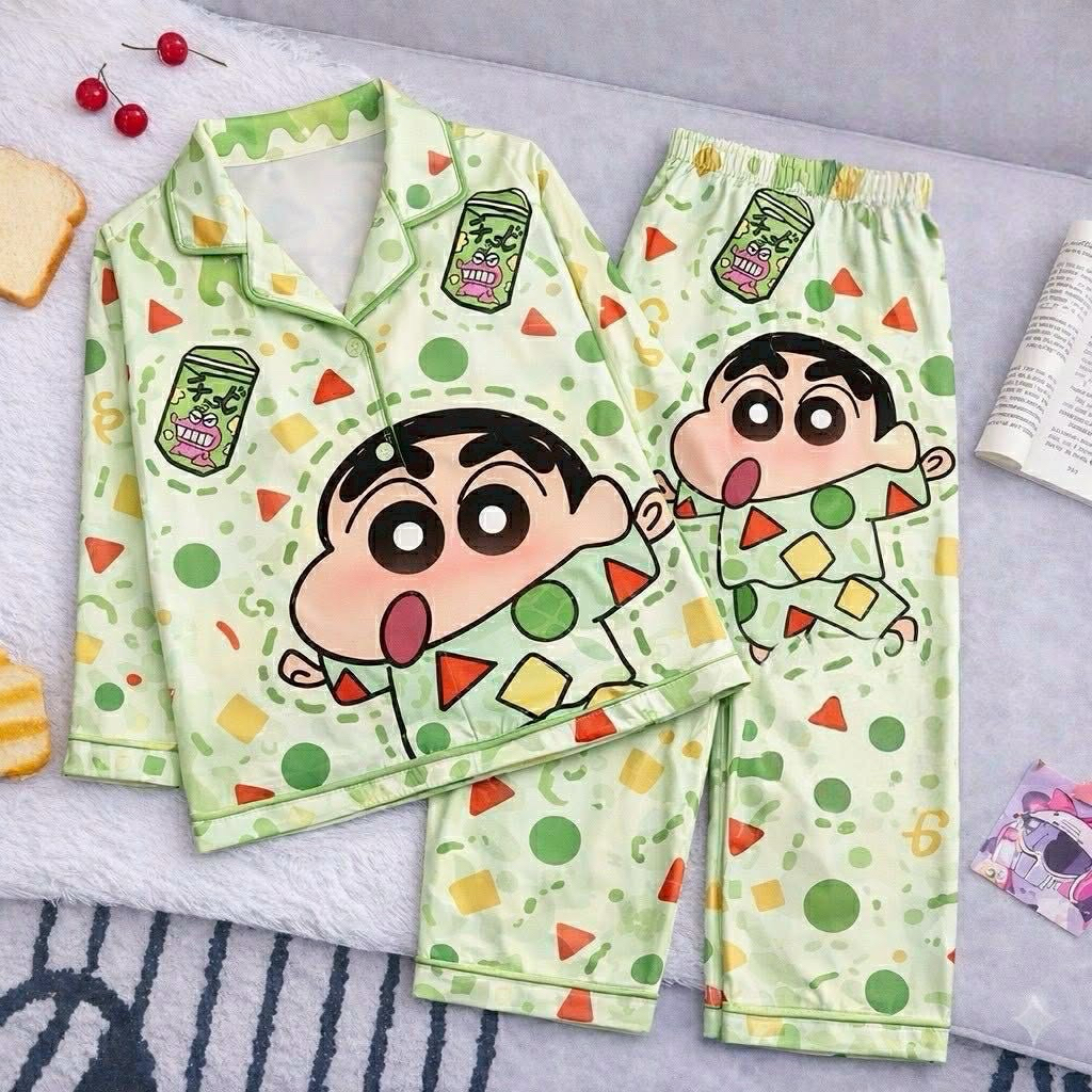 ชุดนอนชินจัง ใส่ได้ทั้งเด็กผู้ชาย เด็กผู้หญิง