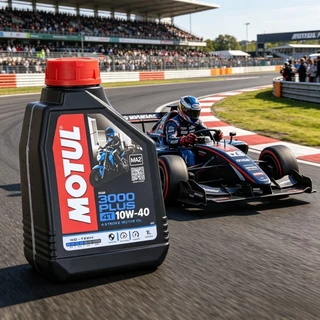 Motul 3000 Plus Genuine 4T 10W-40 1L for All 4-Stroke Motorcycles