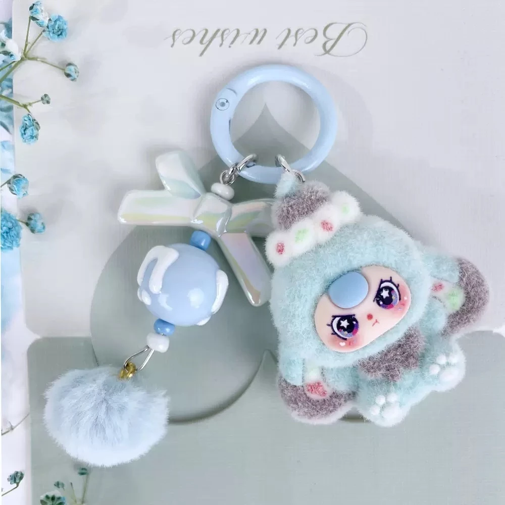 พวงกุญแจตุ๊กตาฟล็อกกิ้งสีผสมน่ารัก ตกแต่งกระเป๋าสไตล์สาวหวาน thumbnail 10