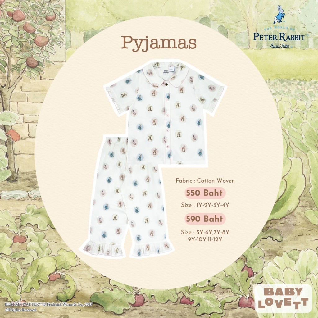[Babylovett] 31 (Ep.3) Peter Rabbit - Pyjamas