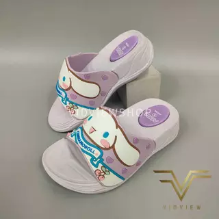 VIDVIEW มีส่งด่วน รองเท้าแตะเด็ก Adda 31K5A Cinnamoroll ไซส์ 25-35 สำหรับเด็กหญิง