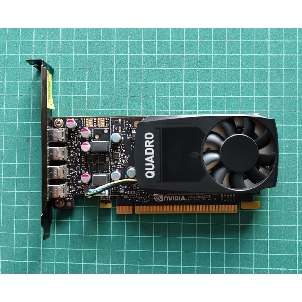 การ์ดจอ nvidia quadro p620 มือสอง มีแต่ตัวไม่มีกล่อง