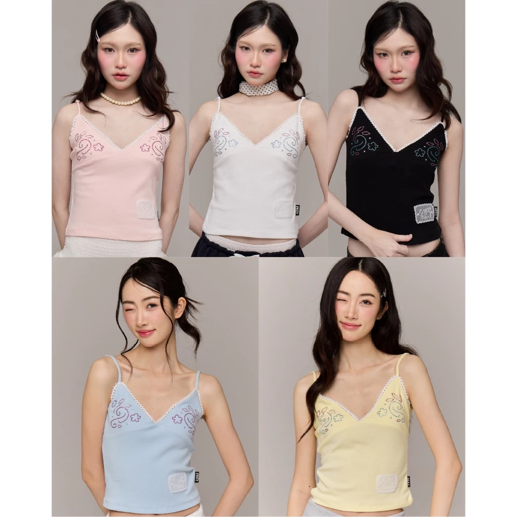 prey เสื้อสายเดียว valli top