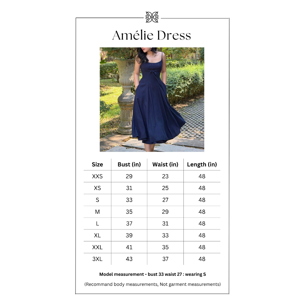 RAVii – Amélie Dress ราคา ถูกที่สุด ดีลบีเคเค แกลเลอรีภาพที่ 8