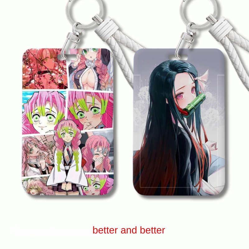 card holder ที่ใส่การ์ด บัตรทั่วไปและคีย์การ์ด แถมพวงกุญแจขาว