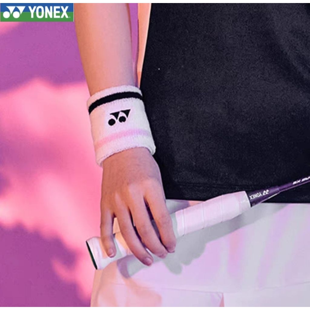 🆕️(พร้อมส่ง🇰🇷) ผ้ารัดข้อมือ YONEX Midnight Sakura (262BN001U) WRISTBAND (1 แพ็ค มี 2 ชิ้น) สินค้ารับประกันของแท้ 100%