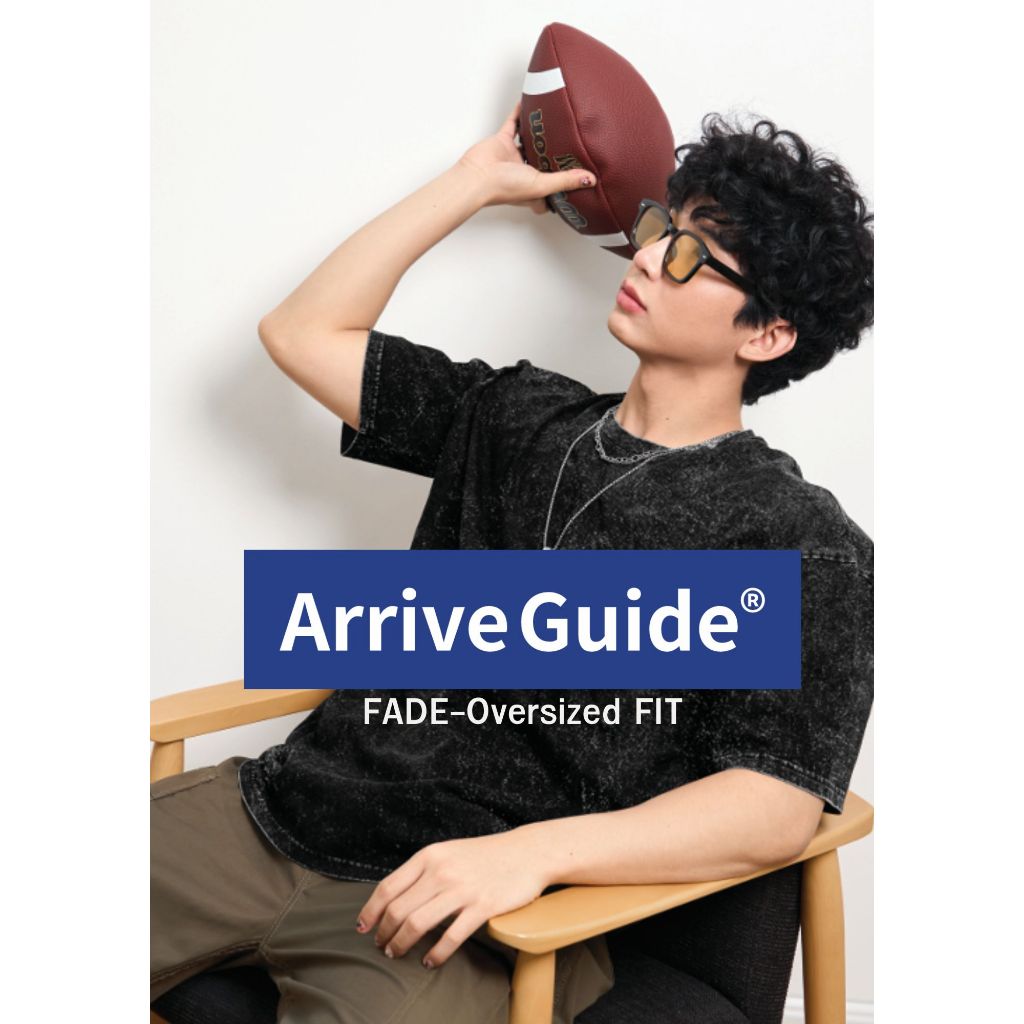 เสื้อยืด Arrive Guild® FADE-Oversized FIT