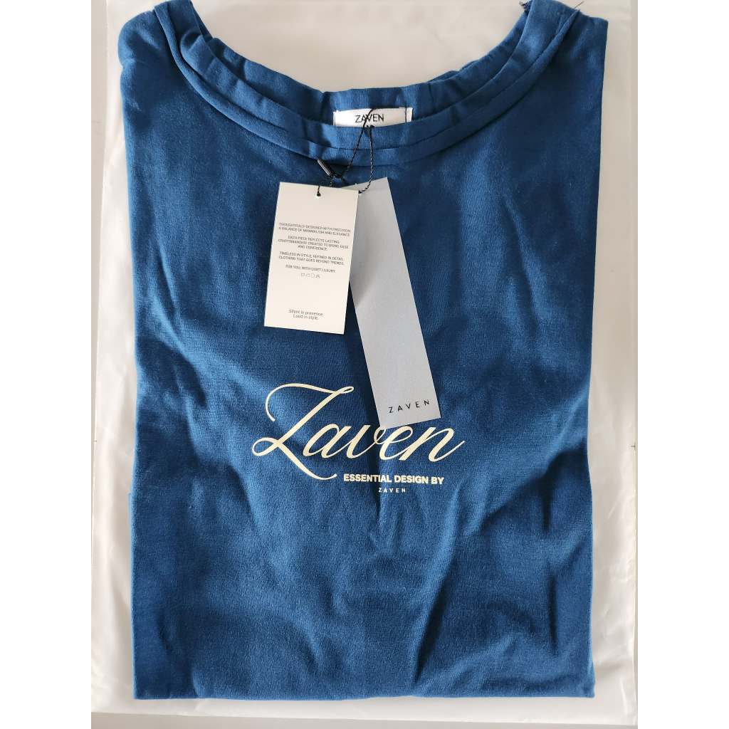 พร้อมส่ง!! ZAVEN LACE CROP TOP NAVY BLUE ไซส์M แบรนของ วิลเลี่ยม จักรภัทร
