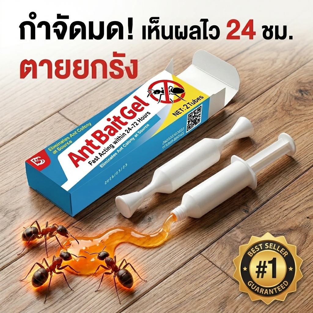 สูตรอัปเกรด Gen 5NANA ยาฆ่ามด เจลฆ่ามด กำจัดมด