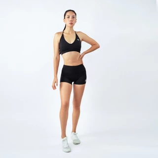 SEAMLESS BUTT HUGGERS WITH POCKET - BLACK 2.5 นิ้ว กางเกงออกกำลังกายขาสั้นผู้หญิง