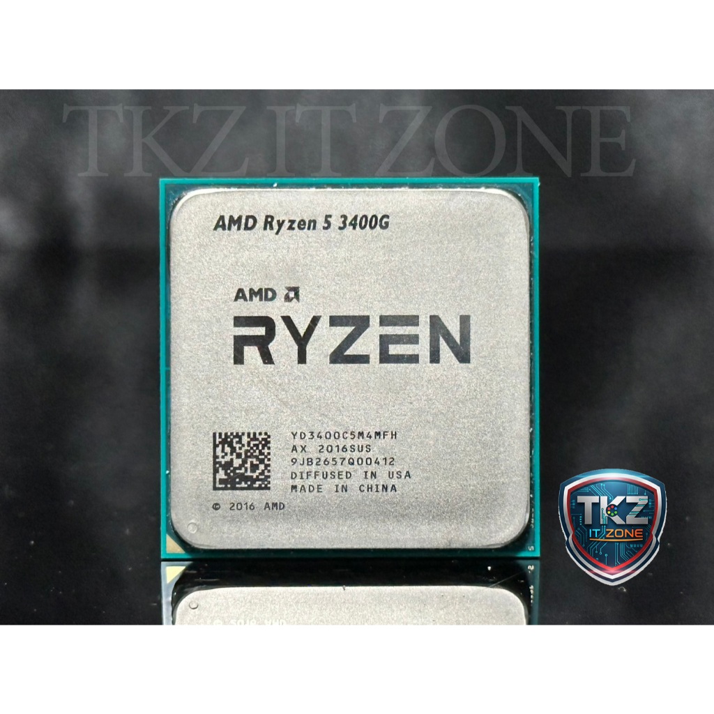 ซีพียู(CPU) AMD RYZEN 5 3400G มือสอง (socket AM4)