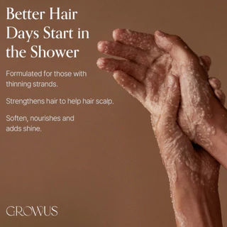 30g สครับหนังศีรษะ / GROWUS Sea Salt Therapy Scalp Scaler 30g