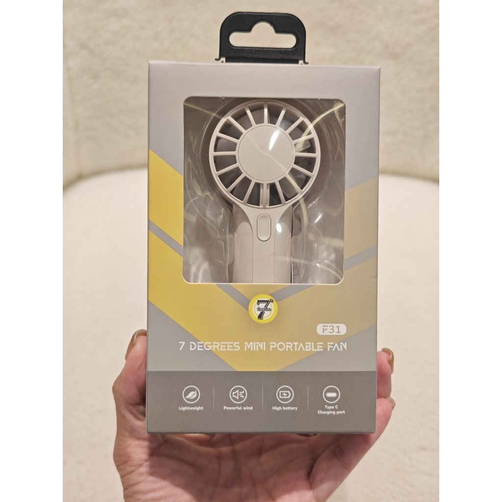 พัดลมพกพา 7 Degrees Mini Fan (F31)
