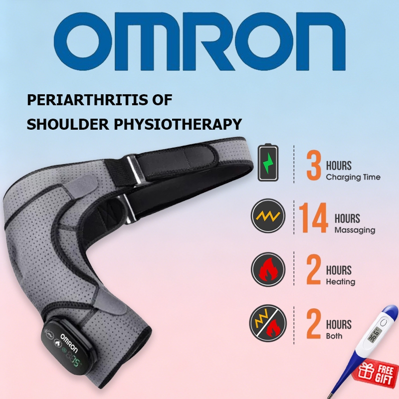 Omron heated shoulder ใช้ได้กับหลายข้อต่อ ปรับอุณหภูมิความร้อนได้ ช่วยบรรเทาอาการปวดเมื่อยและตึงได้อย่างมีประสิทธิภาพ