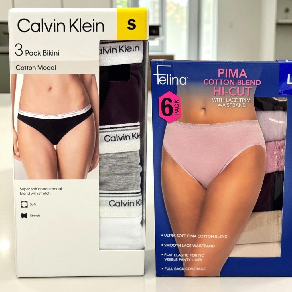 กางเกงใน Calvin Klein & Felina สำหรับคุณผู้หญิงนำเข้าจากอเมริกา มีสีและไซส์ให้เลือก