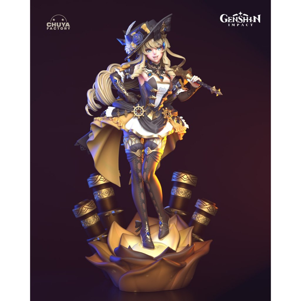 ☂️ Navia — President of Spina di Rosula (Genshin Impact Figure) Premium Resin Miniature ☂️