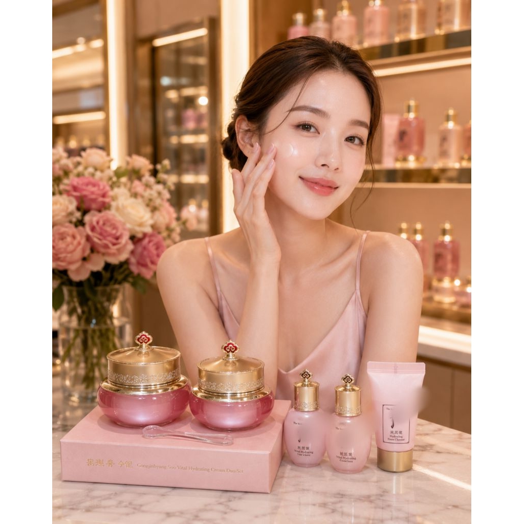 Set ดูแลผิวหน้าฉ่ำเย็น ลดมัน ขาวใส the wh🌸o แท้ 💯